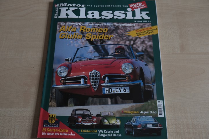 Deckblatt Motor Klassik (05/1999)